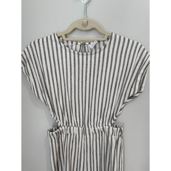 Zara Striped Girl's Cutout Jumpsuit, size 11-12 - Picture 8 of 11